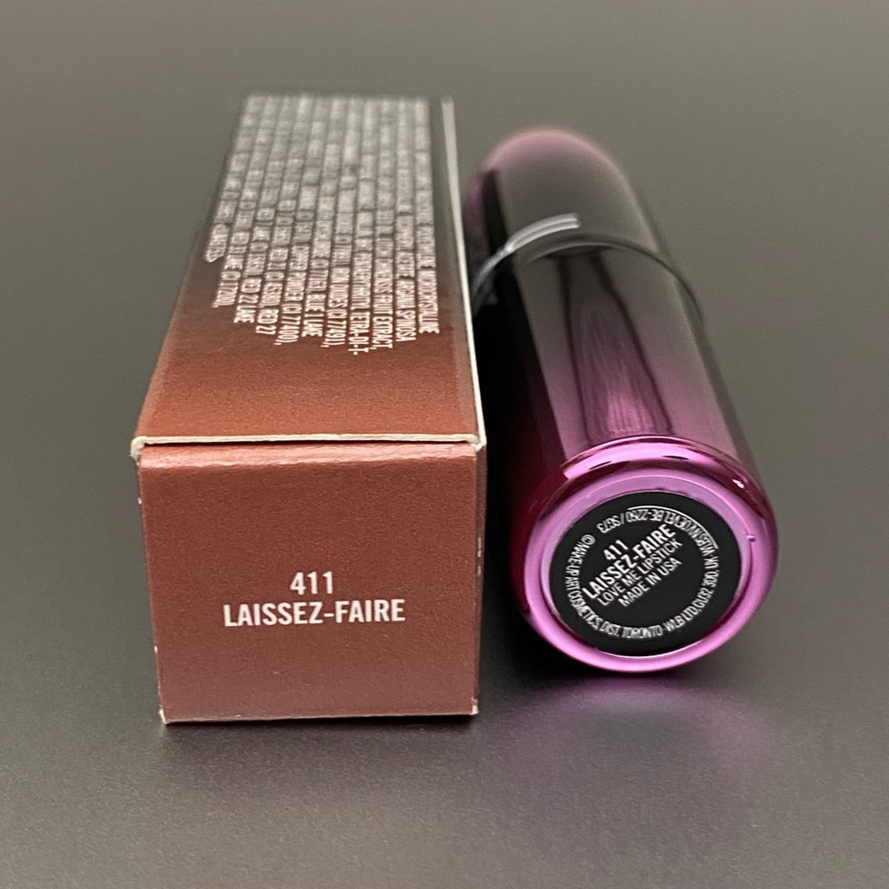 MAC “Laissez-Faire” Love Me Lipstick ~ 411 - Picture 2 of 4